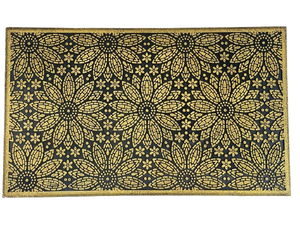Tapis de porte en caoutchouc peint antidérapant, tapis d'entrée extérieur/intérieur, grattoir à saleté, tapis de sol - Product Image 6