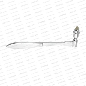 Marteau de percussion Traube 35 cm en acier inoxydable, marteau neurologique pour réflexes, certifié CE, manuel, classe I, instruments chirurgicaux ORL - Product Image 4