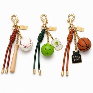 Breloques pour sacs de sport avec mini-ports pour ballons de baseball, de basketball et de pickleball, pour accessoires de sacs à dos sportifs - Product Image 4