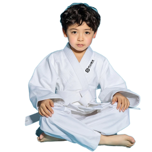 Professionnel personnalisé bleu brésilien Jiu Jitsu Gi pour enfants et enfants Stretch Sublimation intérieur Kimono Arts martiaux porter - Product Image 1