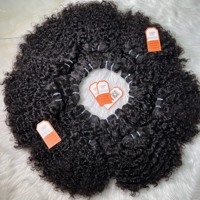 Натуральные необработанные волосы Remy с сохраненной кутикулой для дропшиппинга: шелковистые вьетнамские кудрявые волны, оригинальная кружевная застежка