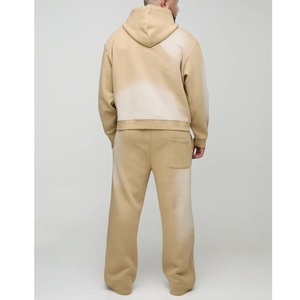 Survêtement Homme Hiver 2026 le Plus Vendu – Collection Personnalisée en Gros, Coupe Slim en Coton avec Capuche et Fermeture Éclair pour l'Entraînement - Product Image 2