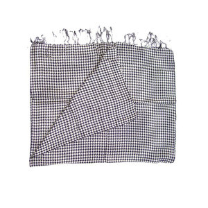 Elegant Hounds Tooth Jacquard Scarf Knitted Viscose Scarf Stole Soft Warm Fashion <b>Wrap</b> <b>Shawl</b> Winter Luxury Neck Scarf for Women - Product Image 5