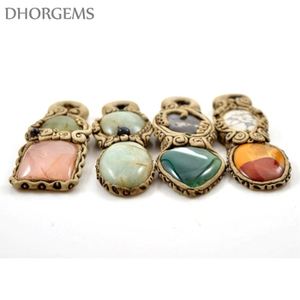 Colgante de cristal al por mayor con piedra de tamaño personalizado, colgante unisex de piedra preciosa con punta para boda, joyería de collar mixto - Product Image 4