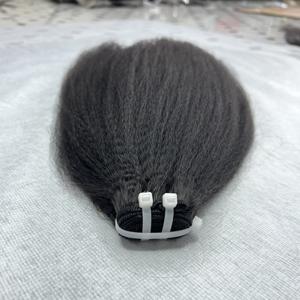 Extensiones de Cabello Humano Vietnamita 100% Sin Procesar, de 8 a 40 Pulgadas, Cabello Virgen Natural Yaki, Liso y Rizado - Product Image 1