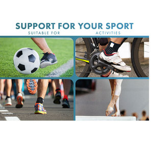 Heavy Duty Neoprene <b>Ankle</b> <b>Support</b> Brace for Sports Workout-Durable Maximum Protection & Adjustable - Product Image 4