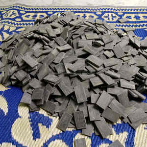 Assiette en corne de buffle de qualité supérieure, petite, faite à la main, décorative, pour servir, au prix de gros - Product Image 6