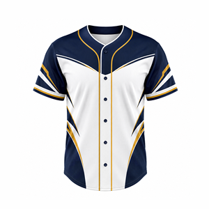Maillot de baseball tendance pour équipes – Chemise uniforme personnalisée sublimée avec graphismes dynamiques, coupe confortable, qualité de tissu supérieure - Product Image 1
