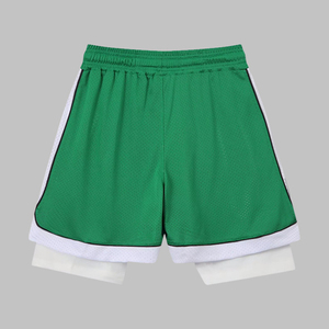 Shorts de sport en maille américaine pour l'été, pour hommes et femmes, amples, pour l'entraînement, le basketball, avec logo personnalisé - Product Image 3