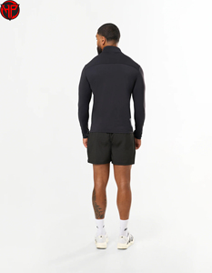 Custom Slim Fit Men Breathable <b>Track</b> Top Workout Athletic Sports Long Sleeve <b>t</b> Shirt Gym Tops for Men - Product Image 6