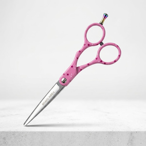 Convex Edge Hair Cutting <b>Barber</b> Scissors Professional Stainless Steel Shears For Salon Hairdressers Kit <b>Set</b> 6-Inch Durable Tool - Product Image 1