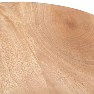 Tavolino Demy in Metallo Nero/Naturale e Legno per Arredamento Soggiorno - Product Image 4