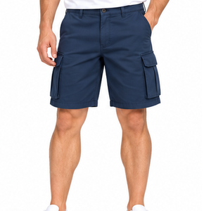 Shorts cargo pour hommes, respirants, en sergé de coton, style utilitaire, confortables, légers, pour usage extérieur et décontracté, fournisseur OEM ODM, usine - Product Image 5