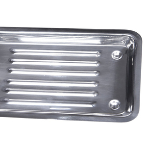 ถาดสแตนเลสสำหรับเก็บเครื่องมือทันตกรรม ขนาด 7.5''x4''x0.5'' สำหรับเก็บเครื่องมือคิวเร็ตต์ โพรบ และอุปกรณ์อื่นๆ สำหรับทันตแพทย์ - Product Image 3