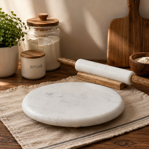 Juego de Rodillos para Amasar Chakla Belan de Falah International, Tabla para Amasar, Herramientas para Hornear, Equipo de Cocina Comercial, OEM Chakla Belan - Product Image 3