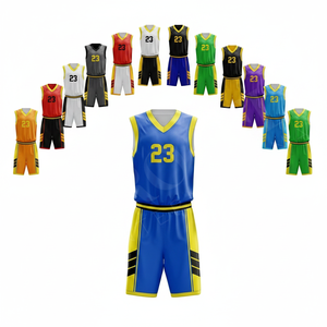 Kit de sport de basketball élégant pour clubs, vente en gros, marque privée acceptée, OEM ODM, maillot sans manches athlétique de qualité supérieure - Product Image 1