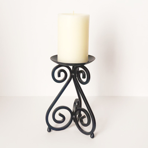 Porte-bougie moderne en fer, design artistique multi-niveaux pour la décoration de la maison et de la table - Product Image 5