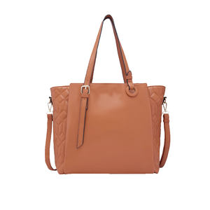 Bolso Tote de Cuero Genuino con Cremallera para Mujer, Plegable, Personalizable con Marca, Bajo MOQ, Proveedor de Bolsos de Hombro de Diseño - Product Image 1