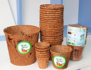 Pot suspendu en fibre de coco MOST WANTED 2026 – Jardinière minimaliste écologique avec trou de drainage pour fleurs, décoration intérieure respirante - Product Image 6