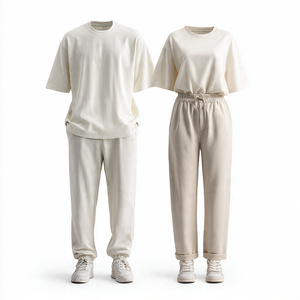 Conjunto Deportivo de Verano para Hombre y Mujer, Camiseta y Pantalones Jogger, Dos Piezas, Ligero, Estilo Urbano - Product Image 5