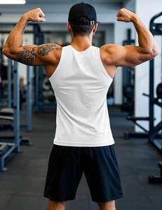 Camiseta sin mangas para hombre Heritage, tejido transpirable, capa suave, tacto fresco, movimiento sin restricciones, sensación ligera, comodidad fresca, uso diario, perfil moderno - Product Image 2