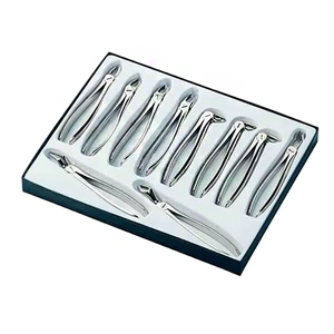 Nouveauté MIANBRO ENTERPRISES Ensemble d'instruments dentaires 10 pièces en acier inoxydable certifié CE, réutilisables, légers, pour extraction chirurgicale - Product Image 5
