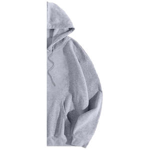 เสื้อฮู้ดดี้ผู้หญิงสำหรับฤดูหนาว ผ้าฝ้ายฟลีซ 100% เป็นมิตรกับสิ่งแวดล้อม ระบายอากาศได้ดี กันลม ปักลาย ฮู้ดดี้ขนาดใหญ่ โลโก้ด้านหน้าแบบเรียบง่าย รับผลิตแบบ OEM - Product Image 5