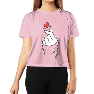 T-shirt pour femme personnalisé de haute qualité 2026, en tissu jersey doux et coupe décontractée pour un look décontracté - Product Image 1
