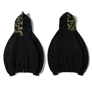 Sudadera Personalizable de Corte Regular con Cierre Completo, Estilo Urbano Invernal, Estampada y Bordada, Ecológica, 100% Algodón Felpa para Hombre - Product Image 6