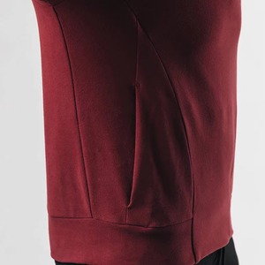 เสื้อฮู้ดดี้โอเวอร์ไซส์ผู้ชาย สีพื้น ผ้าคอตตอนเจอร์ซีย์ ไม่หดตัว สไตล์ลำลอง สำหรับฤดูหนาว พิมพ์ลายดิจิทัล สตรีทแวร์ มีกระเป๋า น้ำหนัก 370 กรัม - Product Image 6