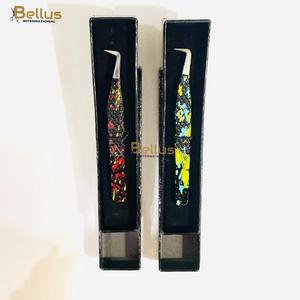 แหนบต่อขนตาแบบพรีเมียม 90 องศา ทำจากสแตนเลส พร้อมโลโก้สั่งทำได้ - Product Image 4