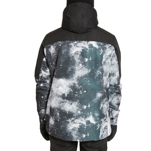 Chaqueta de esquí y snowboard para hombre, estilo vintage 2026, popular, de caparazón rígido, cálida, para exteriores, talla grande, cortavientos, de poliéster sostenible, con cremallera completa - Product Image 2