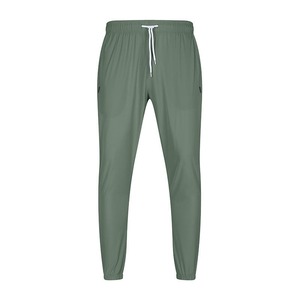 Pantalones de chándal de nailon para hombre, diseño personalizado, cortavientos, para senderismo, cargo, jogger, cintura media, peso pesado - Product Image 1