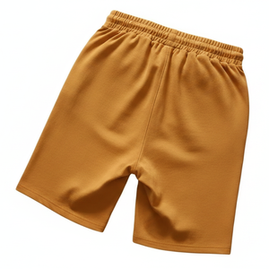 100% Cotton mens shorts 300GSM cotton jersey fabric Oversized Wholesale Men Sweat Shorts heavyweight Casual mens Shorts - Product Image 6