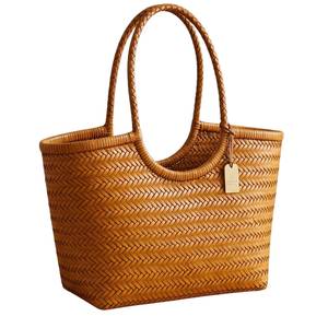Bolso de Mano de Cuero Genuino de Fábrica Directa, Bolso de Cuero de Moda para Mujer, Elegante, de Gran Capacidad, para Oficina, Compras, Viajes, Marca Privada - Product Image 6