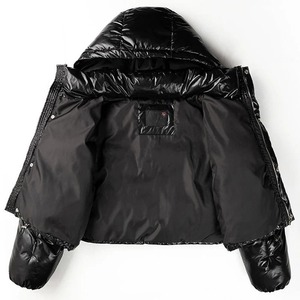 Wholesaler Customized Winter Women's Down <b>Jacket</b> Oversized Thickened Down <b>Jacket</b> High Quality Warm Puffer Women <b>Jacket</b> - Product Image 6