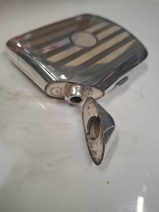 Botella de Alcohol Metálica de Bolsillo con Acabado Mate - Product Image 6