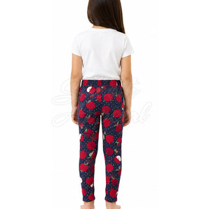 Leggings confortables pour filles, solides, écologiques, respirants, extensibles, taille haute, pour un style de vie actif et l'école - Product Image 4