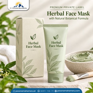 Paquete de Cuidado Facial Herbal de Marca Privada, Crema de Tratamiento con Arcilla Botánica para un Ritual de Belleza en Casa - Product Image 1