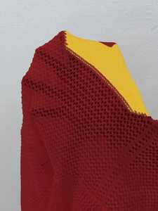 Expédition Rapide Pull en Maille Tricotée Surdimensionné pour Homme avec Numéro Imprimé, Court et Respirant, Style Streetwear, Vente en Gros OEM, Marque Personnalisée - Product Image 2