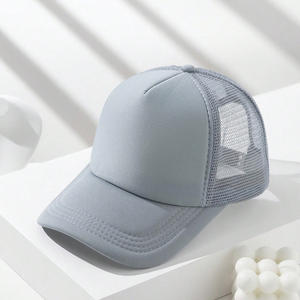 Gorra trucker con malla trasera, cierre snapback, logotipo personalizado bordado, producción al por mayor para exteriores - Product Image 5