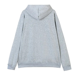 Custom Full Zip Hoodie – 100% Premium Cotton Fleece Solid Color Full-Length Zipper Comfortable Fit Hoodie OEM & Private Label - Product Image 2