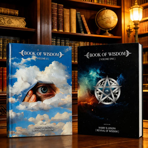 Libro de Sabiduría Premium, Volumen 1 y 2, Tapa Dura, Diario de Crecimiento Espiritual, Guía Devocional para Regalo, Desarrollo Personal - Product Image 1