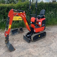 Excavadora Kubota K008-5 a Precio Económico, Motor Diésel, Miniexcavadora Usada, Compra al por Mayor con Calidad Premium