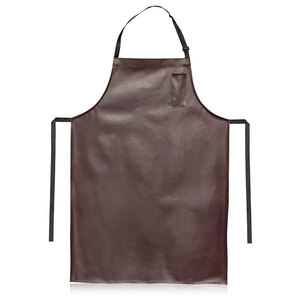 Tablier en cuir de style classique, durable, avec une poche, pour la cuisine et l'usage quotidien - Product Image 3