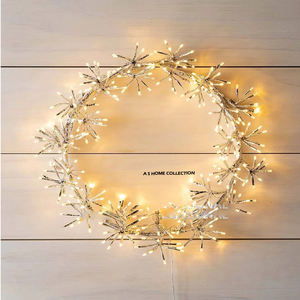 Nuevos Artículos Navideños de Moda, Guirnaldas de Luces Decorativas para Bodas y Fiestas, Iluminación LED para Exteriores, Luces Metálicas para Montar en la Pared, Precio al por Mayor - Product Image 1
