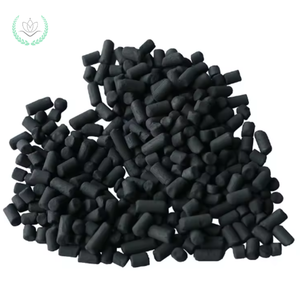Granulés de charbon actif de 4 mm - Adsorbant pour l'industrie chimique, granulés de charbon actif à volume de pores élevé pour le traitement de l'eau - Product Image 1