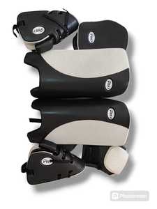 Protections de jambe pour hockey sur gazon : Protection renforcée, ajustement confortable, équipement de sécurité sportive pour l'entraînement et les matchs, vente en gros - Product Image 2