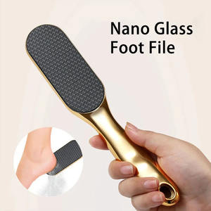 <b>Hard</b> <b>Skin</b> <b>Remover</b> Nano-Glass <b>Foot</b> <b>File</b> With Non-Slip Ergonomic Handle Dead <b>Skin</b> <b>Foot</b> Scrubber Remove Callus <b>Foot</b> Care Tools - Product Image 1