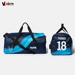 Bolsa Deportiva de Lona de Nailon Impermeable con Estampado por Sublimación Personalizado para 4 Juegos, 30-40L, para Baloncesto, Fútbol, Yoga y Gimnasio - Product Image 1